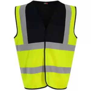Image of PRO RTX High Visibility Unisex Waistcoat (S) (Yellow/Black) - Yellow/Black