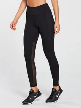 Image of Nike Training Power Pocket Lux Tight Black Size S Women