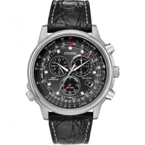 Image of Gents Citizen Eco-Drive Chronograph Stainless Steel Watch