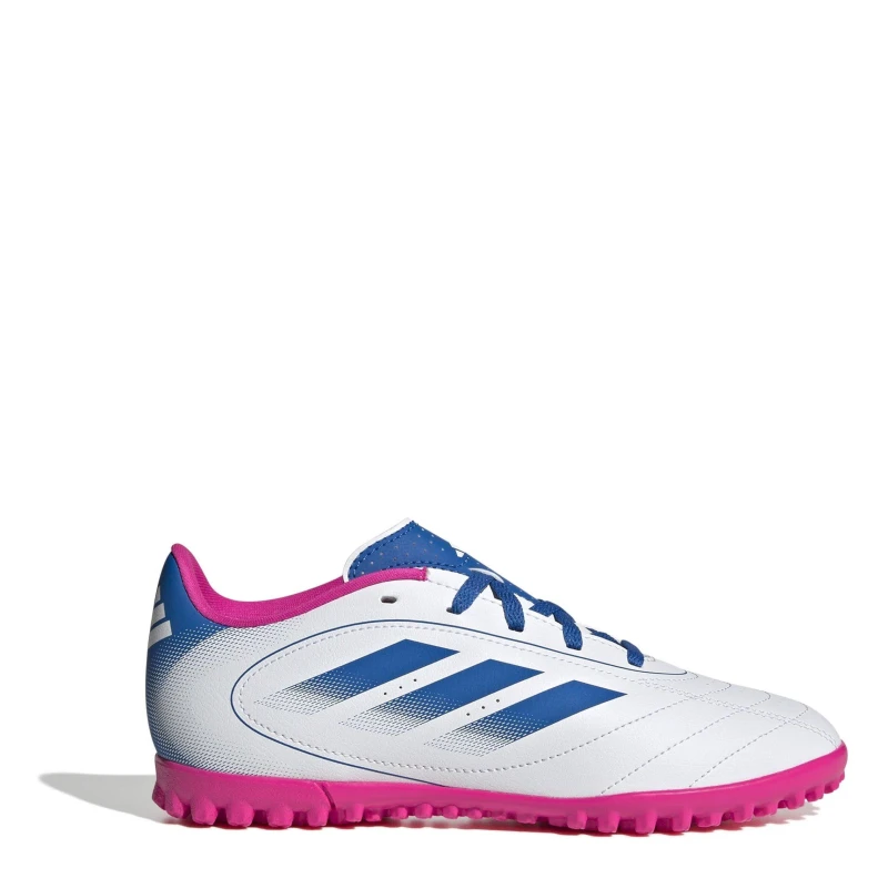 Image of adidas Goletto VIII Astro Turf Football Boots Kids White/Blue/Pink male 1 (33)