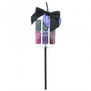 Image of Nyx Land Of Lollies Lip Trio - Metal Lip Gloss 3 X 4.7Ml