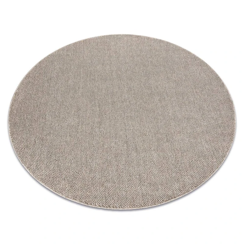 Image of RugsX Casablanca Loom Rug in Brown Size: 150cm diameter Brown Unisex 150cm diameter