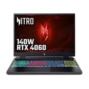 Image of Acer Nitro 16 AN16-41 AMD Ryzen 7 16GB 1TB RTX 4060 165Hz 16" Windows 11 Gaming Laptop