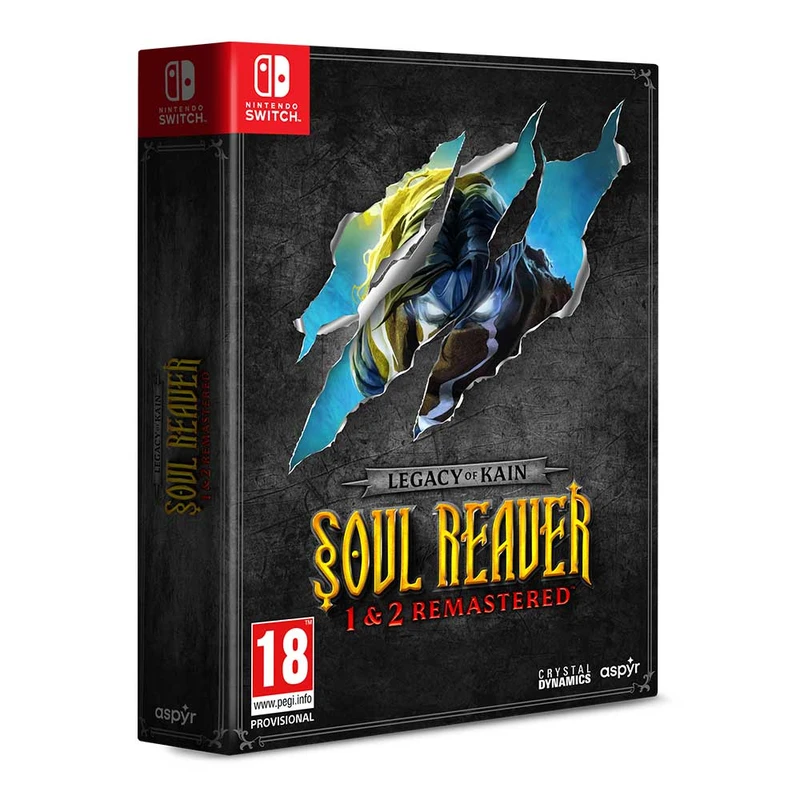 Image of Legacy of Kain Soul Reaver 1 & 2 Remastered Deluxe Edition Nintendo Switch Game