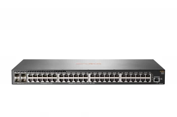Image of HP Enterprise 2930F 48G 4SFP+ - Managed - L3 - Gigabit Ethernet (10/100/1000) - Full duplex - Rack mounting - 1U (JL254A)