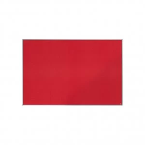 Image of Nobo Essence Felt Notice Board 1800x1200mm Red 1904068