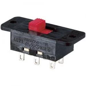 Image of Marquardt 4021.0512 Slide Switch 4021.0512 2 x onon 250 V AC 5 A