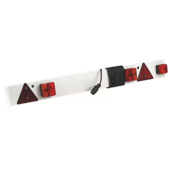Image of Sealey TB46/6 Trailer Board 4ft 6" with Fog Light & 6mtr Cable