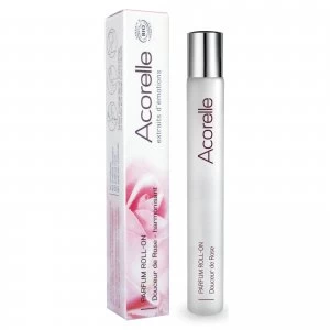 Image of Acorelle Silky Rose Roll On Eau de Parfum For Her 10ml