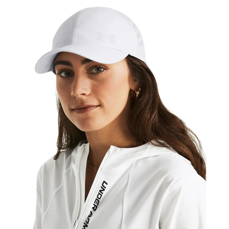 Image of Under Armour Launch Baesball Cap Mens - White White Ladies