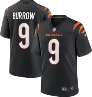 Image of Nike Cincinnati Bengals Nike Home Game Jersey Burrow 9 Jersey multicolour