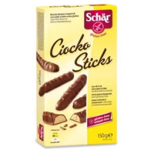Image of Schar Gluten Free Foods, Ciocko Sticks Biscuits 150g