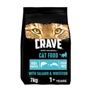 Image of Crave Cat Dry Adult With Salmon and Whitefish