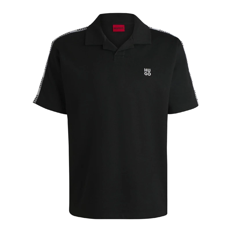 Image of Hugo Dalpars Polo Shirt Black male XL