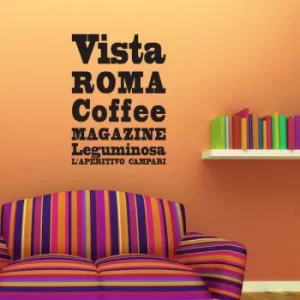 Image of YS2-03 Black Decorative Wall Sticker