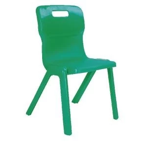 Image of Titan One Piece Chair 460mm Green KF72176