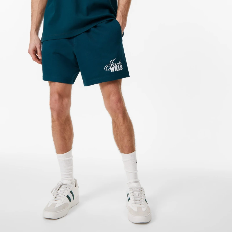 Image of Jack Wills Vintage Shorts - Green Green S