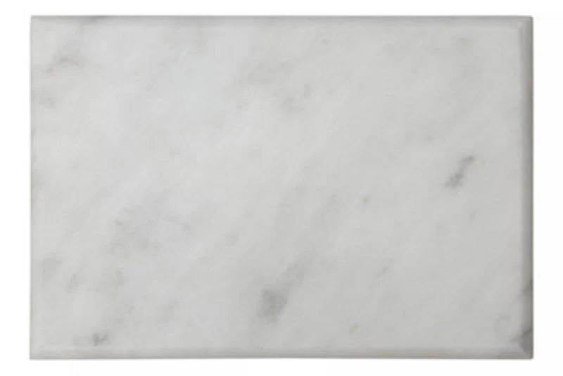 Image of Orsina Ziarat White Marble Chopping Board, High-Quality Cutting Board, Stain-Resistant Cutting Marble Board