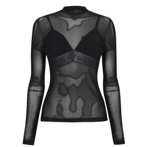 Image of Guess Gabrielle Top - Jet Black