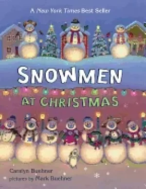 Image of snowmen at christmas