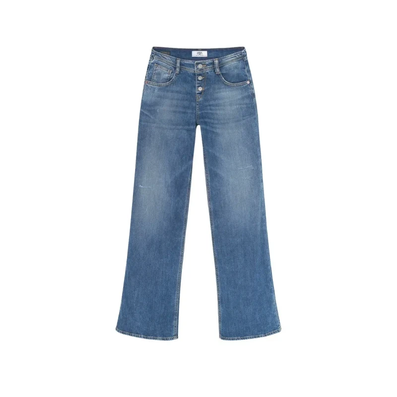 Image of Le Temps des cerises Womens destroy jeans Le Temps des cerises Lauryn No. 3 Bleu Female 23