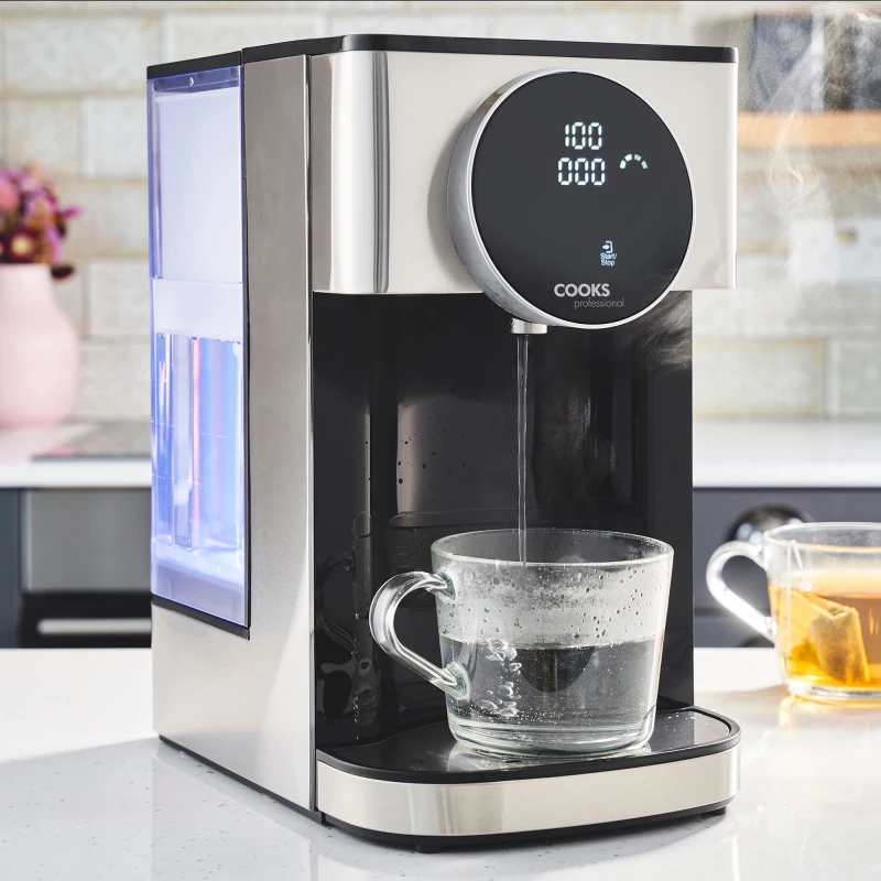 Image of Cooks Professional Instant Hot Water Dispenser Boiler Kettle Machine 2600W 4L Stone