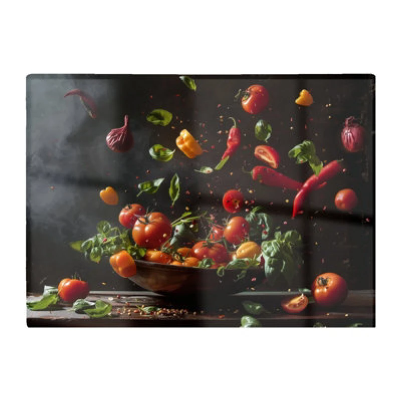Image of Warren Reed Designer Dynamic Levitation: Vegetable Ballet Chopping Board
