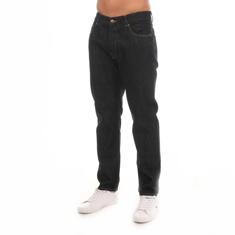 Image of Emporio Armani J77 Slim-Fit Jeans - Blue Blue One Size