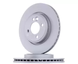 Image of ATE Brake disc MINI 24.0122-0204.1 34111502891,34116774984 Brake rotor,Brake discs,Brake rotors