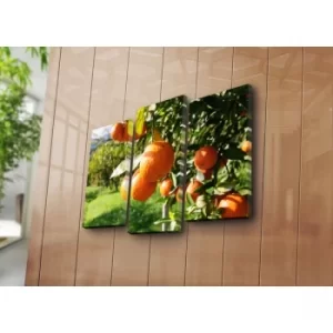 Image of 3PATK-28 Multicolor Decorative Canvas Painting (3 Pieces)