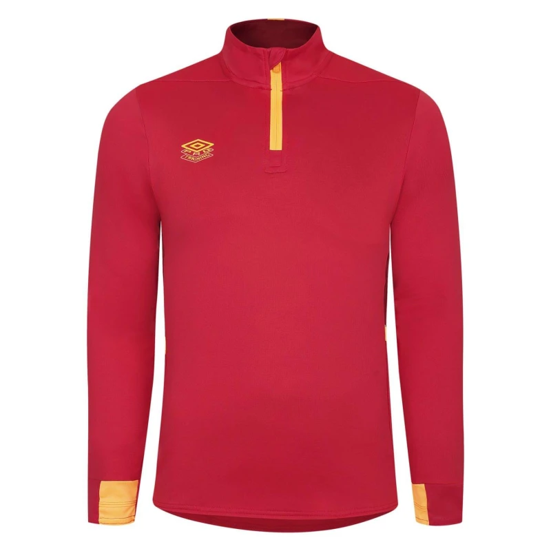Image of Umbro Premier Mid Layer Training Top Red male M