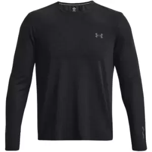 Image of Under Armour Seamless Stride Ls - Black
