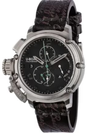 Image of U-Boat Watch Chimera Chronograph Green Steel Limited Edition