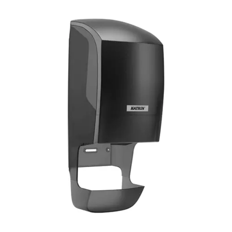 Image of Katrin System Toilet Roll Dispenser with Core Catcher Black 77472