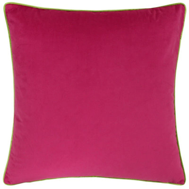 Image of Furn. Meridian Velvet Feather Filled Cushion, Pink, 45 X 45Cm