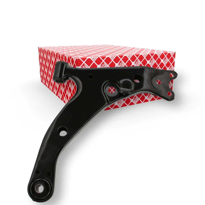 Image of FEBI BILSTEIN 22947 Suspension arm Control Arm, Sheet Steel, Lower, without ball joint, with rubber mounts Sheet Steel Track Control Arm (273)