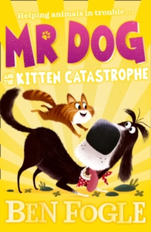 Image of Steve Cole Mr Dog and the Kitten Catastrophe Paperback Book Multi