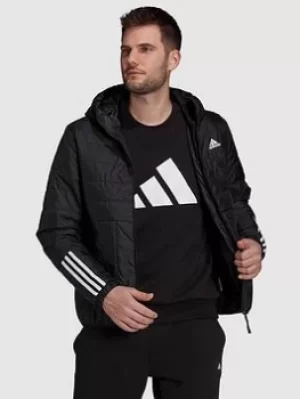 Image of Adidas Itavic Light Hood Jacket, Black, Size S, Men