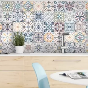 Image of Marquis Mediterranean Mix Porcelain Tile - 330 x 330mm