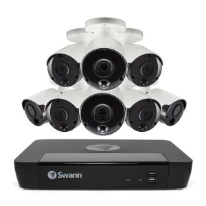 Image of Swann 8 Camera 4K Ultra HD CCTV System with 2TB HDD - SWNVK-885808-UK
