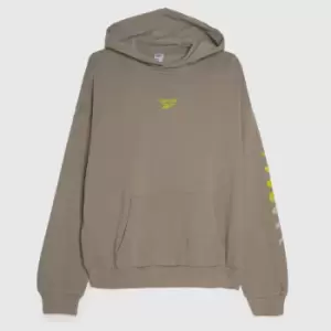 Image of Reebok Cl Supernatural Hoodie In Grey