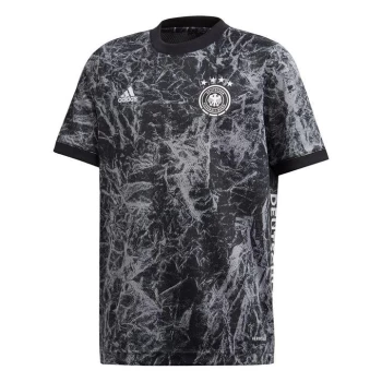 Image of adidas Germany Pre Match T-Shirt Junior Boys - Black