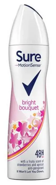 Image of Sure Bright Bouquet Deodorant 150ml