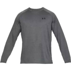 Image of Under Armour Tech 2.0 Long Sleeve T Shirt Mens - Grey