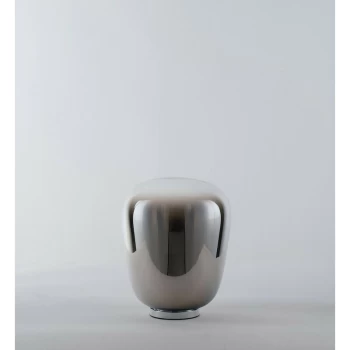 Image of Fan Europe Lighting - Fan Europe Smoke - Glass smoked chrome Table Lamp, Chrome, E27