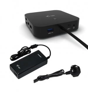 Image of i-tec USB-C Dual Display Docking Station with Power Delivery 100 W + i