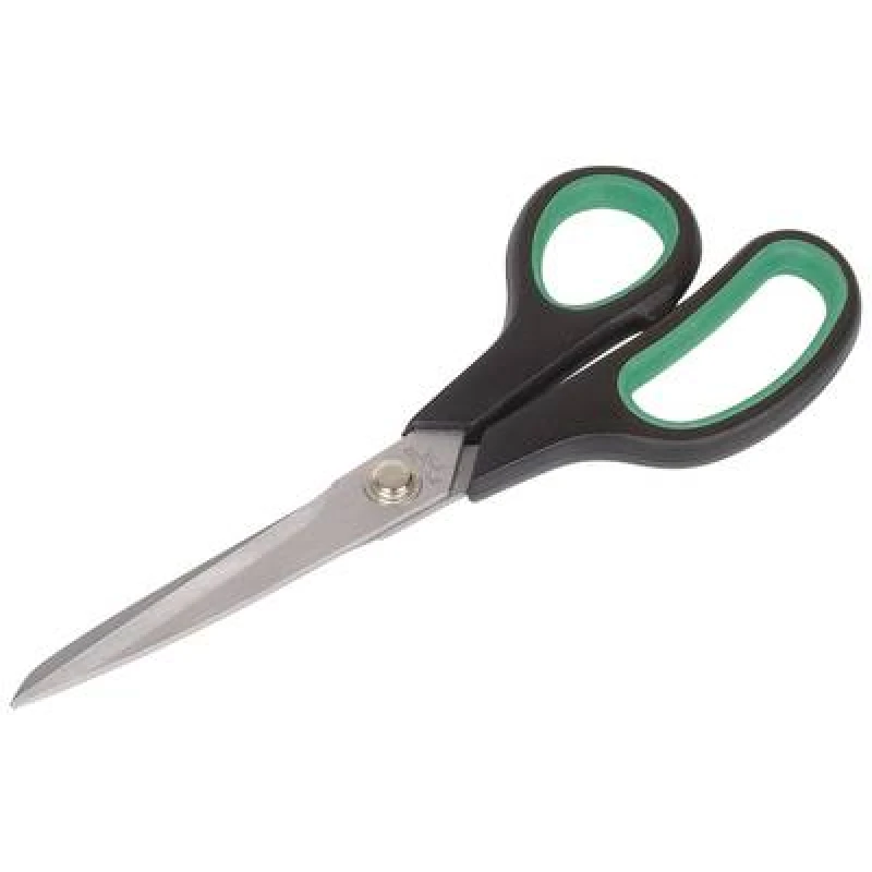 Image of Wolfcraft Wolfcraft 4117000 Kitchen scissors 250 mm Black-green 4117000