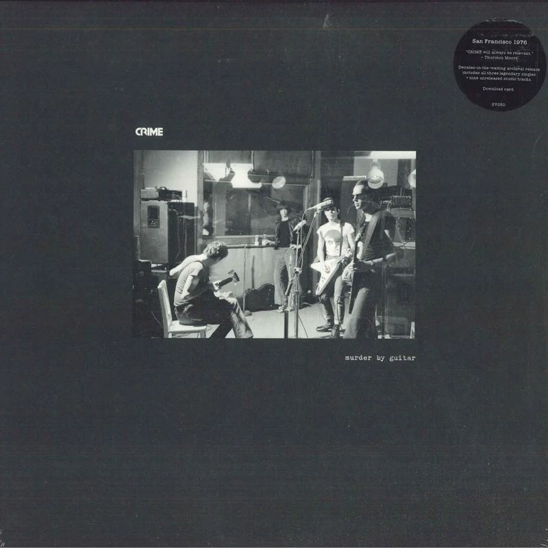 Image of RecordCityJP LP Record CRIME - Murder By Guitar SV050 Superior Viaduc 2014 US Rock