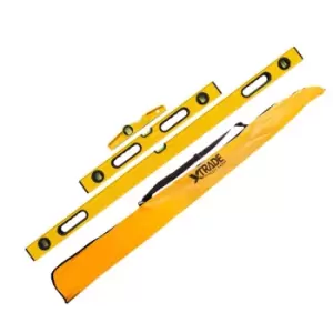 Image of XTrade X0900029 Spirit Level Set with Carry Bag (3 Piece)