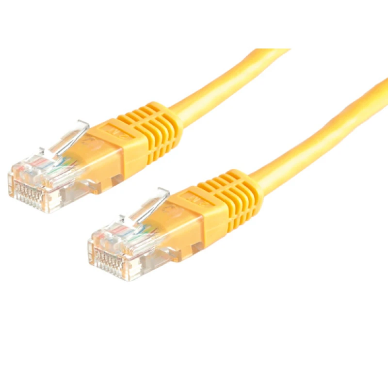 Image of ROLINE UTP Patch Cord Cat.5e. yellow 0.5m